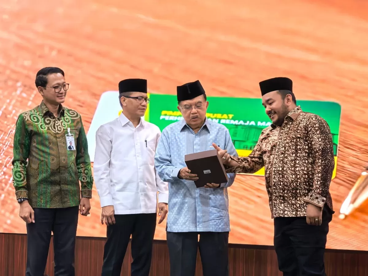 saat membuka Silaturahmi Nasional (Silatnas) Perhimpunan Remaja Masjid (PRIMA) DMI di Gedung Pusdiklat Kementerian Agama, Ciputat, Tangerang Selatan, Kamis (5/2/2026).