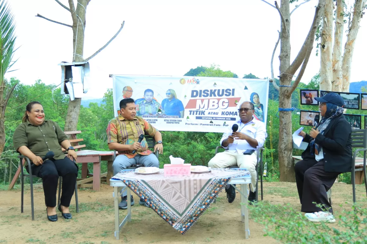 (Deri Kiri- kanan) Hesty Kere, Imam Khoiri, Frist Ramandey dan Lina Umasugi (Istimewa)