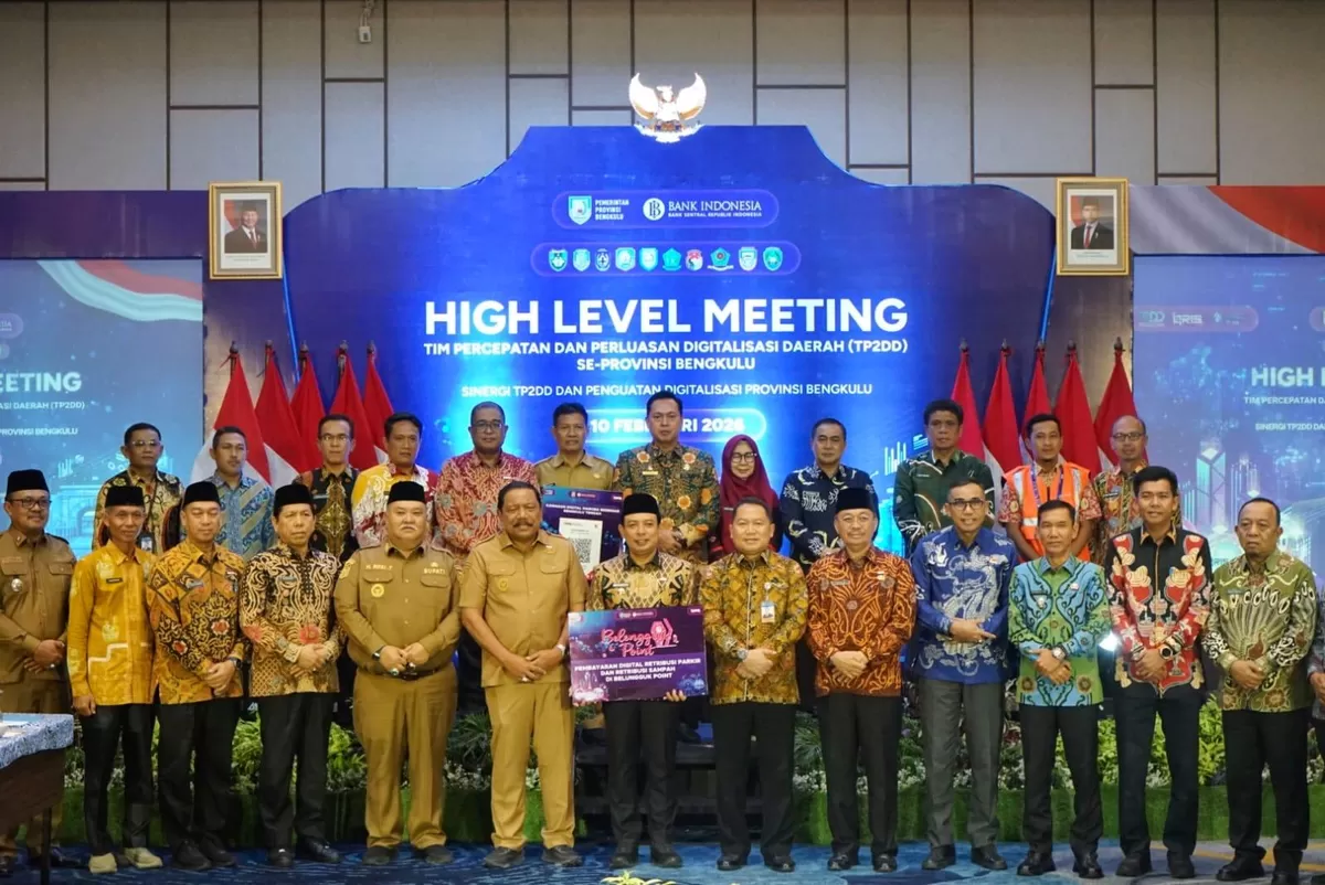 Bank Indonesia dan Pemprov Bengkulu gelar acara BIG RIRU  untuk perkuat singersitas dalam upaya mempercepat investasi di Bengkulu.(Foto/Ist)  