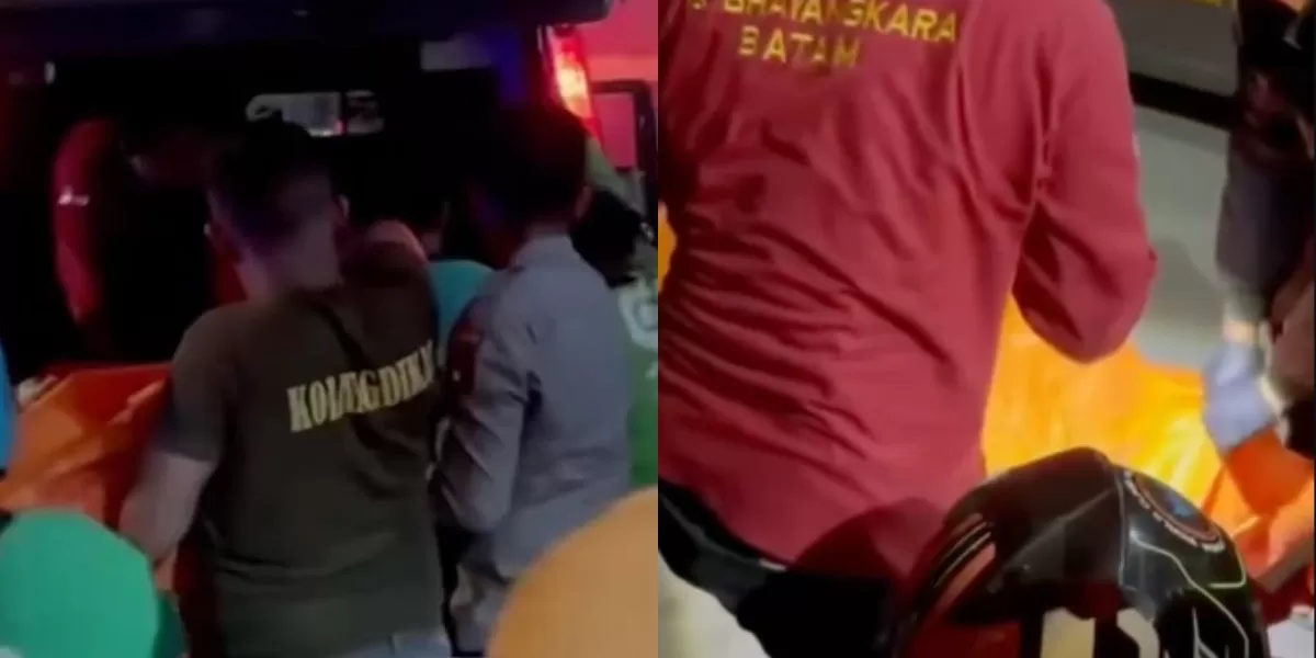 Menyoroti insiden viral pengendara ojek online (ojol) meninggal dunia saat dirinya tengah bekerja. (Instagram.com/@pembasmii.kehaluan)