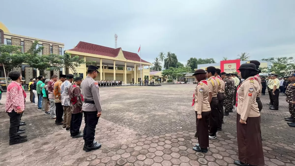 Kepolisian Daerah (Polda) Bengkulu menggelar Apel Siaga Keamanan dan Ketertiban Masyarakat (Kamtibmas) dalam rangka mewujudkan Bulan Suci Ramadan 1447 H/2026 M yang aman dan kondusif (Foto/Ist)
