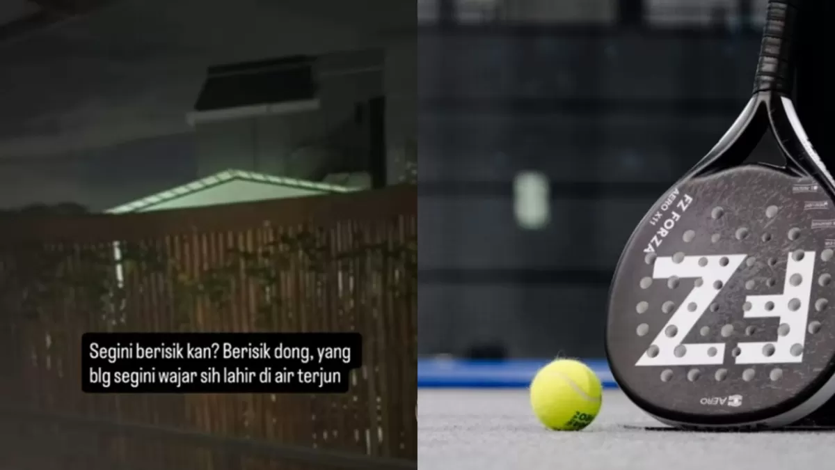 Keluhan warga di kawasan Kemang, Jakarta Selatan soal lapangan padel. (TikTok/mengejarhei - unsplash/Oskar Hagberg)