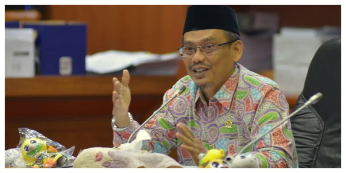 Anggota Komisi X DPR RI Abdul Fikri Faqih saat memberikan keterangan terkait keputusan Presiden Prabowo menaikkan anggaran riset nasional.