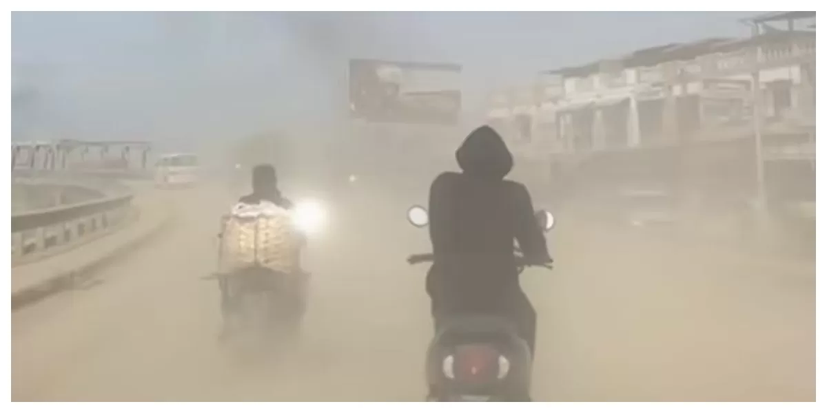 Kondisi Aceh Tamiang yang penuh dengan debu pascabanjir. (Instagram/soviaaudita)