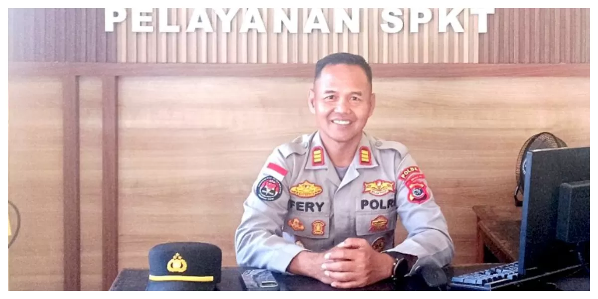 Kapolsek Maulafa AKP Fery Nur Alamsyah. (Foto TBN Polresta Kupang Kota)