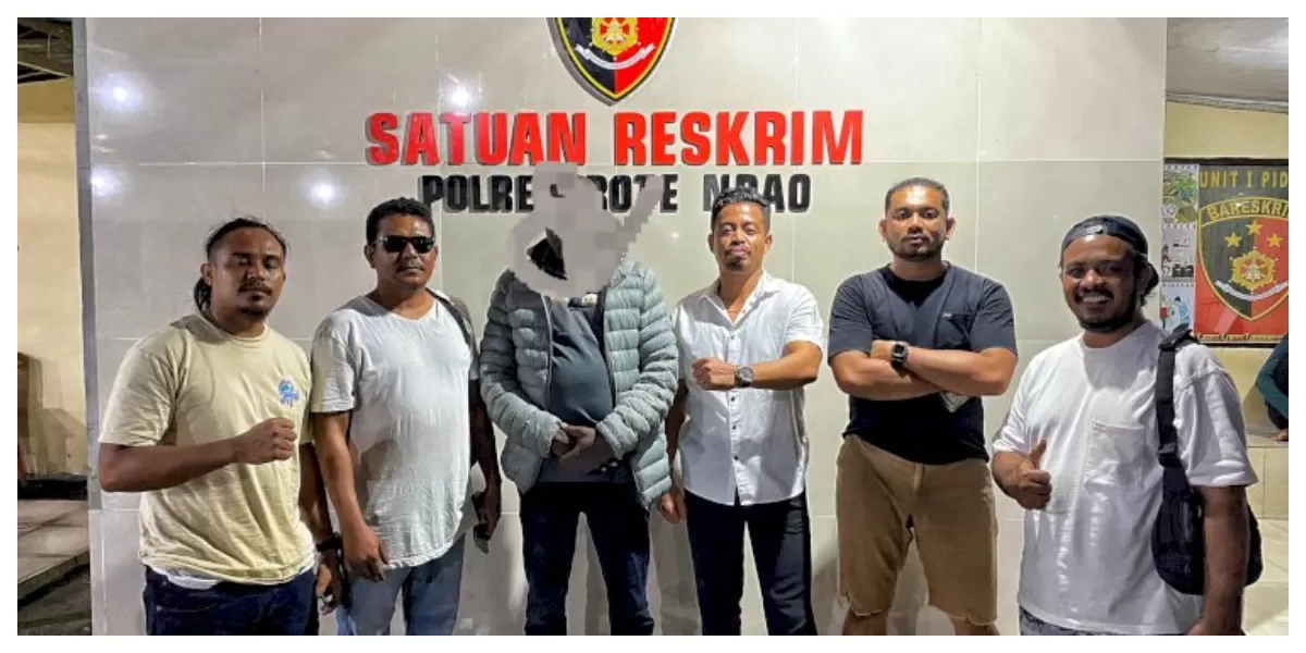 Polisi menggagalkan upaya WNA Uganda menyeberang ilegal ke Australia melalui Rote Ndao setelah laporan nelayan pesisir terkait penyewaan kapal.  (Foto TBN Polres Rote Ndao)