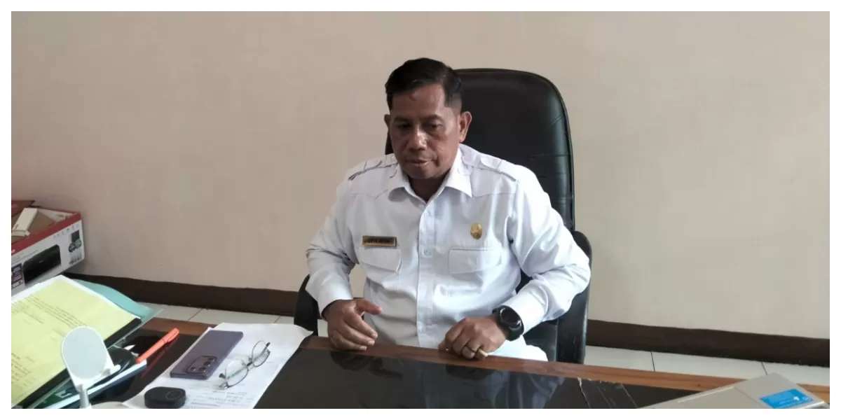 Kepala Disdukcapil Flores Timur, Cipto Keraf. (Foto/ Elen Labina)