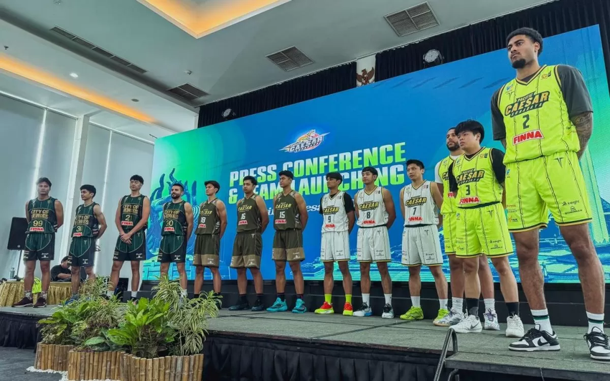 Peluncuran skuat Pacific Caesar Surabaya untuk musim IBL 2026. (IBL)