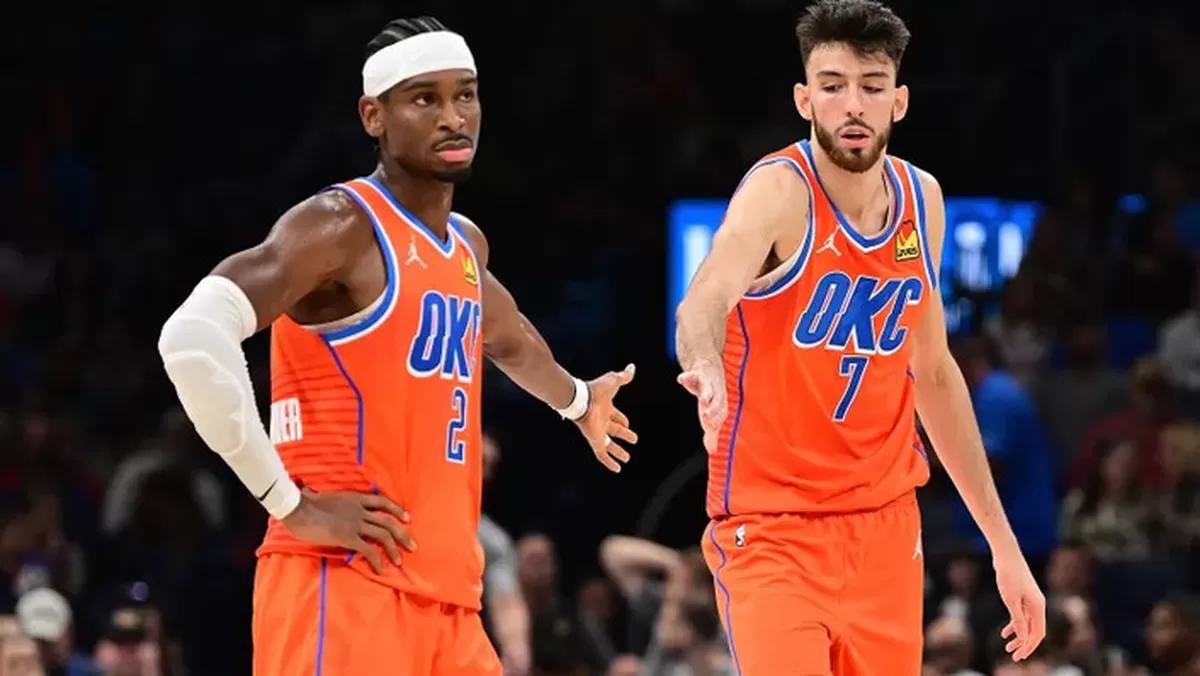 Shai Gilgeous-Alexander dan Alexander Chet. (sportingnews)