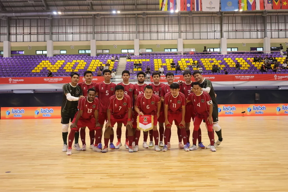 Timnas Futsal Indonesia di SEA Games 2025 Thailand.  (FFI)