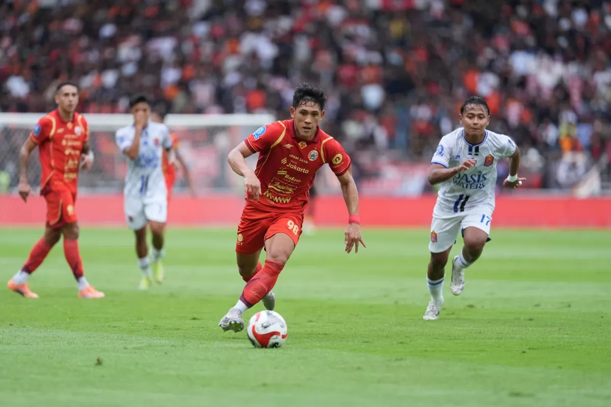 Persija sukses mengalahkan Persijap pada pekan ke-16 Super League 2025/26. (Persija)
