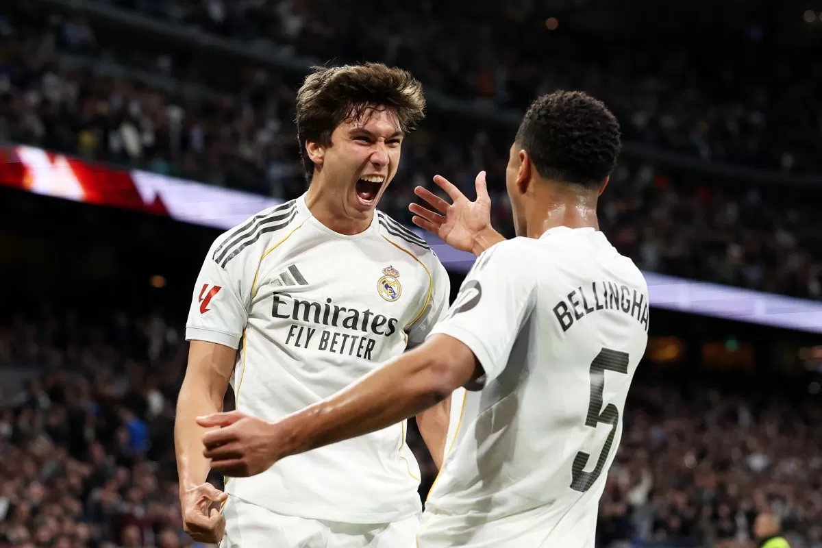  Gonzalo Garcia mencetak hattrick saat Real Madrid membekuk Real Betis 5-1.