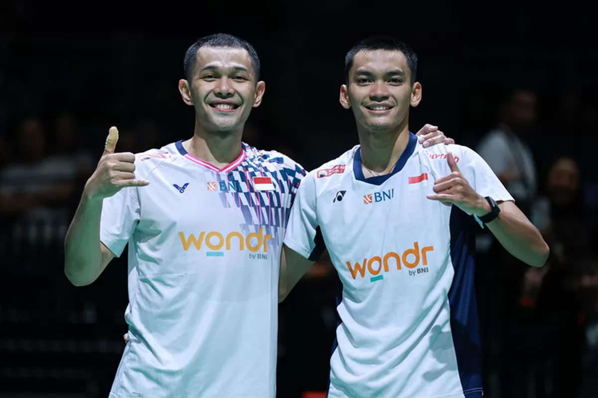 Andalan sektor ganda putra Indonesia, Fajar Alfian/Moh. Shohibul Fikri di Malaysia Open 2026. (PBSI)