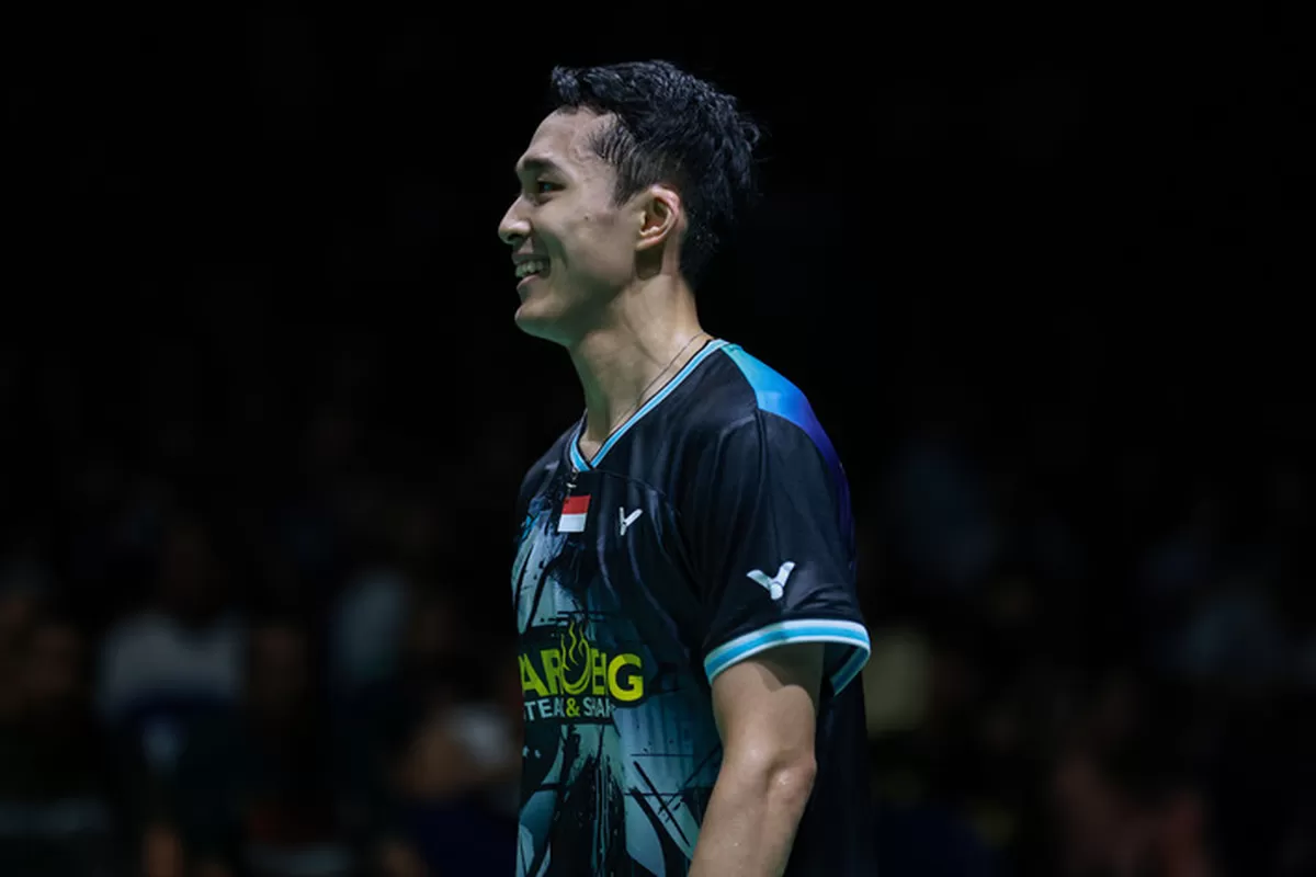Pemain tunggal Indonesia, Jonatan Christie menjadi satu-satu wakil Merah Putih tersisa dari sektor tunggal di Malaysia Open 2026. (PBSI)