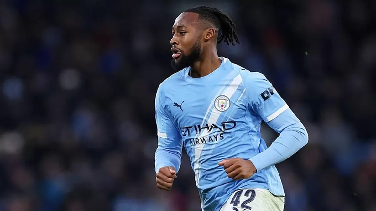 Pemain Manchester City, Antoine Semenyo. (Getty Images)