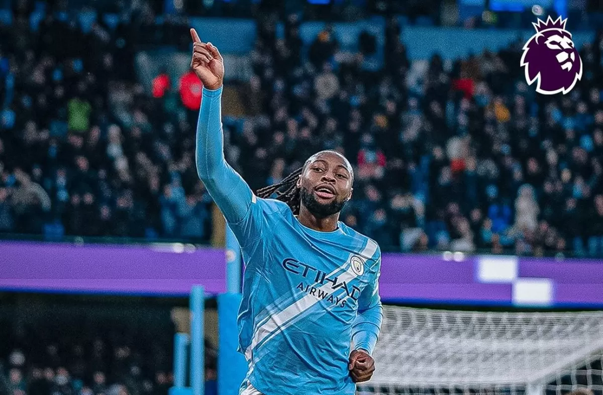 Debut Antoine Semenyo bersama Manchester City menghadapi Exeter City (@premierleague)