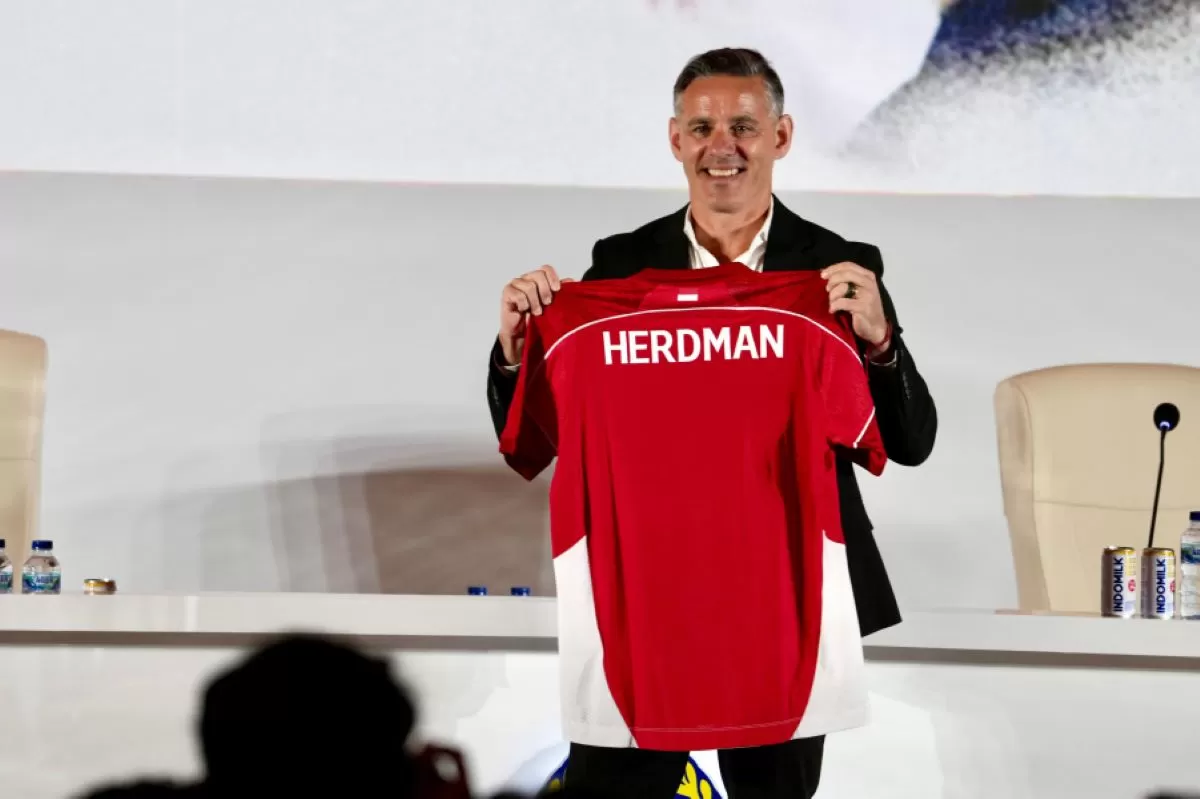 John Herdman resmi diperkenalkan sebagai pelatih bari Timnas Indonesia (PSSI)