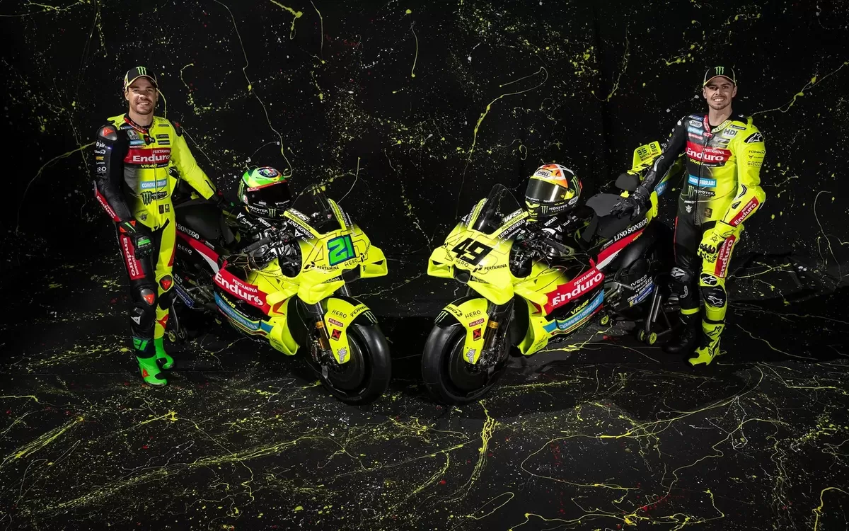 Pertamina Enduro VR46 Racing Team luncurkan livery 2026 (MotoGP)