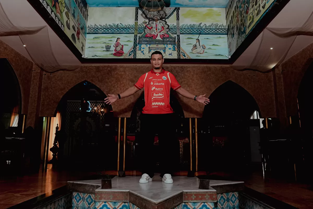 Penyeran asing baru Persija, Alaeddine Ajaraie. (Persija)