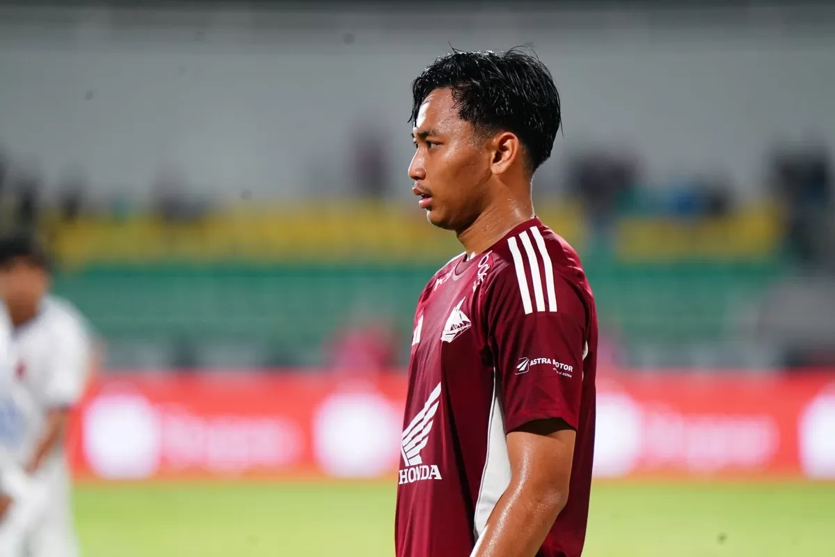 Pemain muda PSM Makassar, Muhammad Arham Darmawan. (I.League)