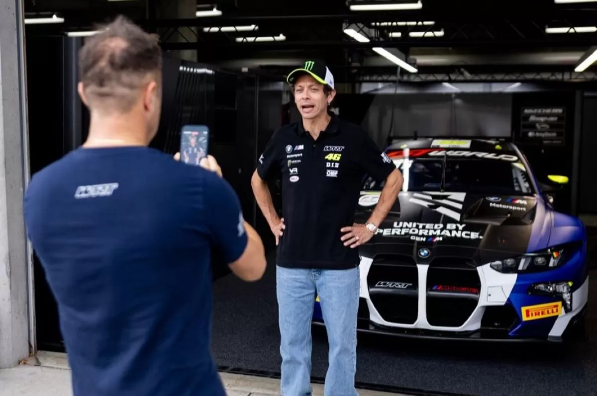 Valentino Rossi akan membalap di GT World Challenge Europe di musim 2026 (@valeyellow46)