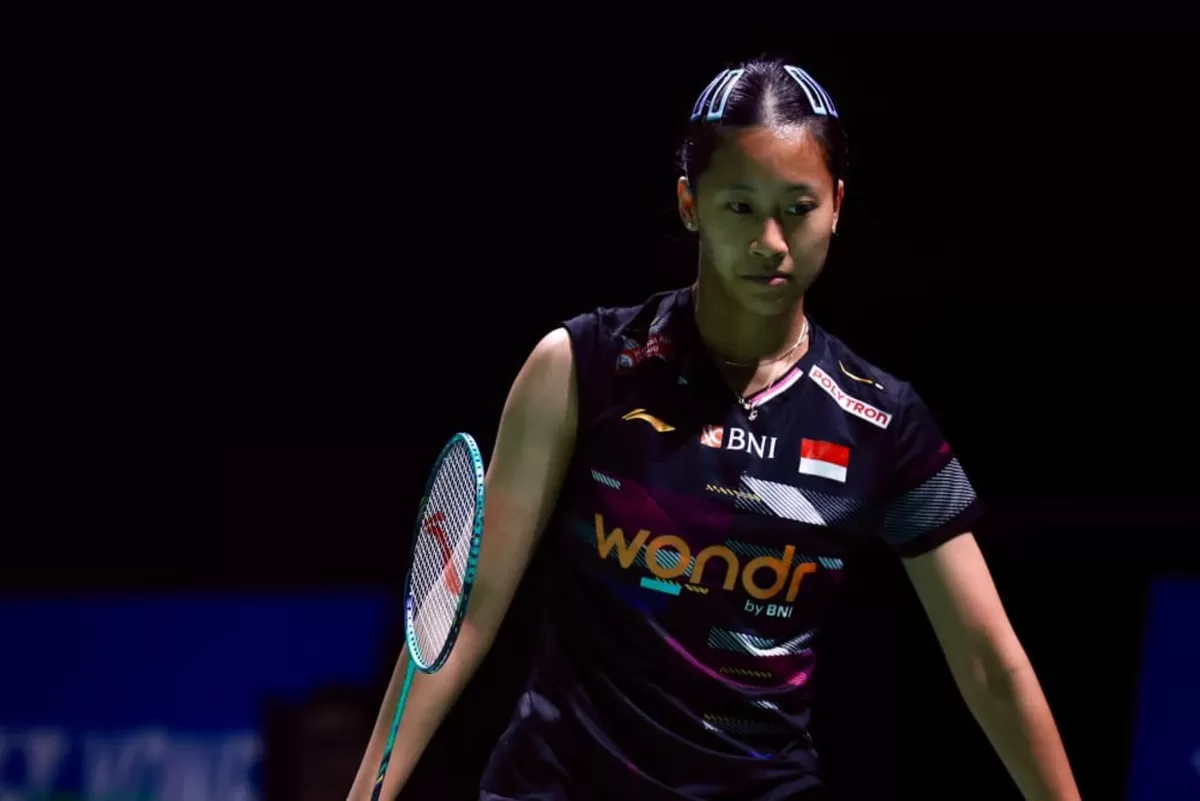Asa sektor tunggal putri Indonesia untuk juara di India Open 2026 melayang setelah Putri Kusuma Wardani tersingkir di perempat final, Jumat, 16 Januari 2026. (PBSI)