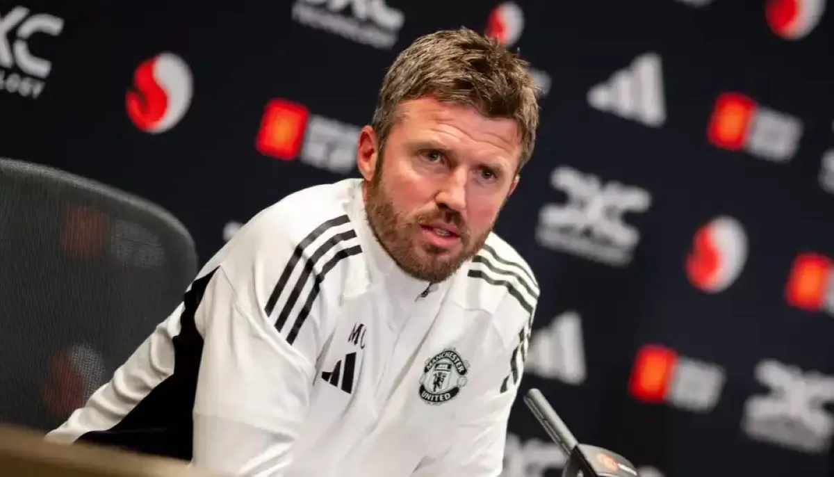 Pelatih Manchester United Michael Carrick jalani debut menghadapi Manchester City (Manchester United)