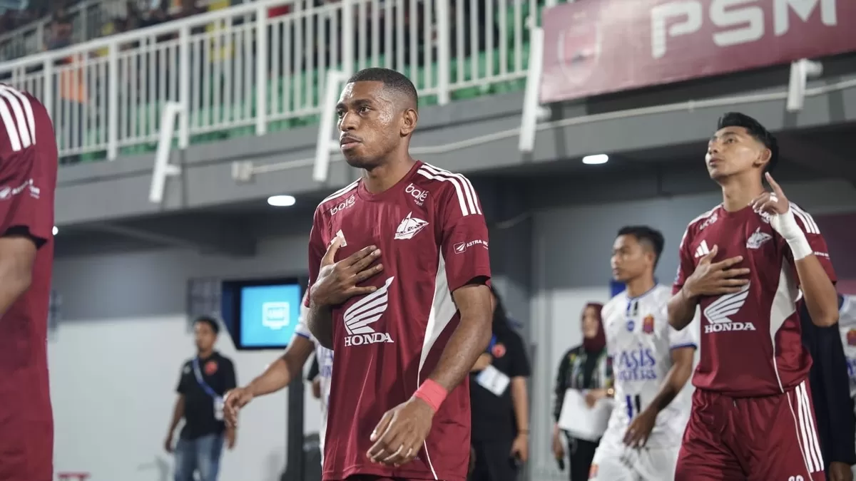 Pemain muda PSM Makassar, Karel Rizaldi Iek. (I.League)