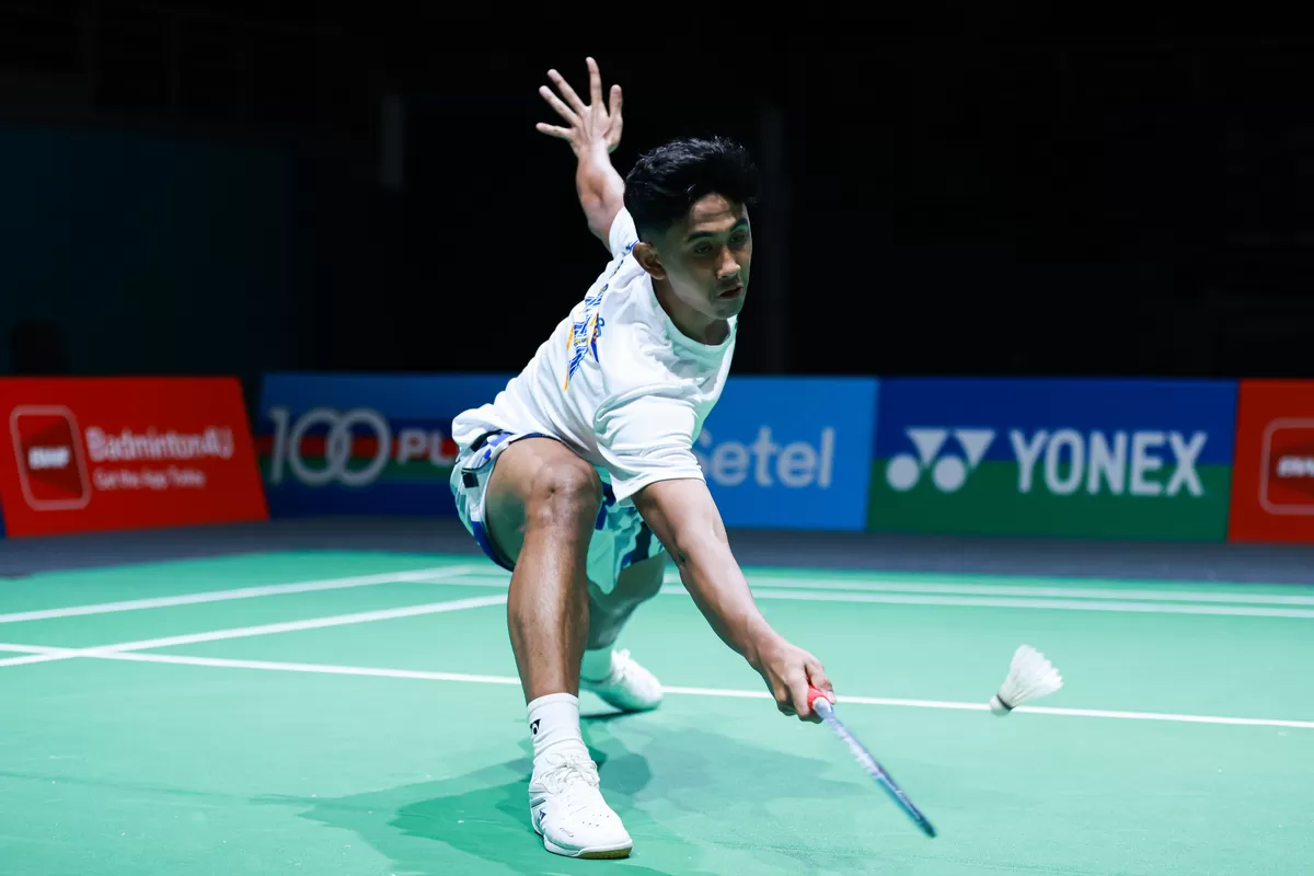 Alwi Farhan akan menjadi salah satu tumpuan tunggal putra Indonesia, setelah seniornya Jonatan Christie mundur dari Indonesia Masters 2026. (PBSI)
