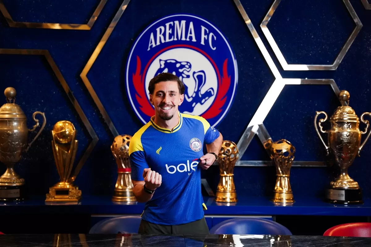 Pemain baru Arema FC, Gustavo Franca. (Arema FC)