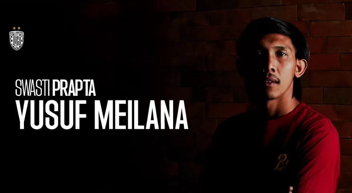 Yusuf Meilana tinggalkan Persik Kediri dan bergabung dengan Bali United FC (Bali United FC)