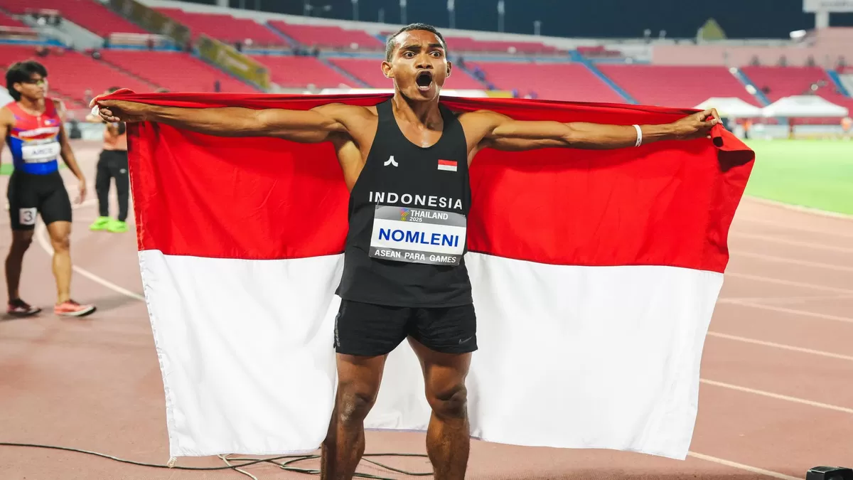 Atlet para atletik Indonesia sumbang 10 medali emas di ASEAN Para Games 2025 Thailand (Kemenpora)