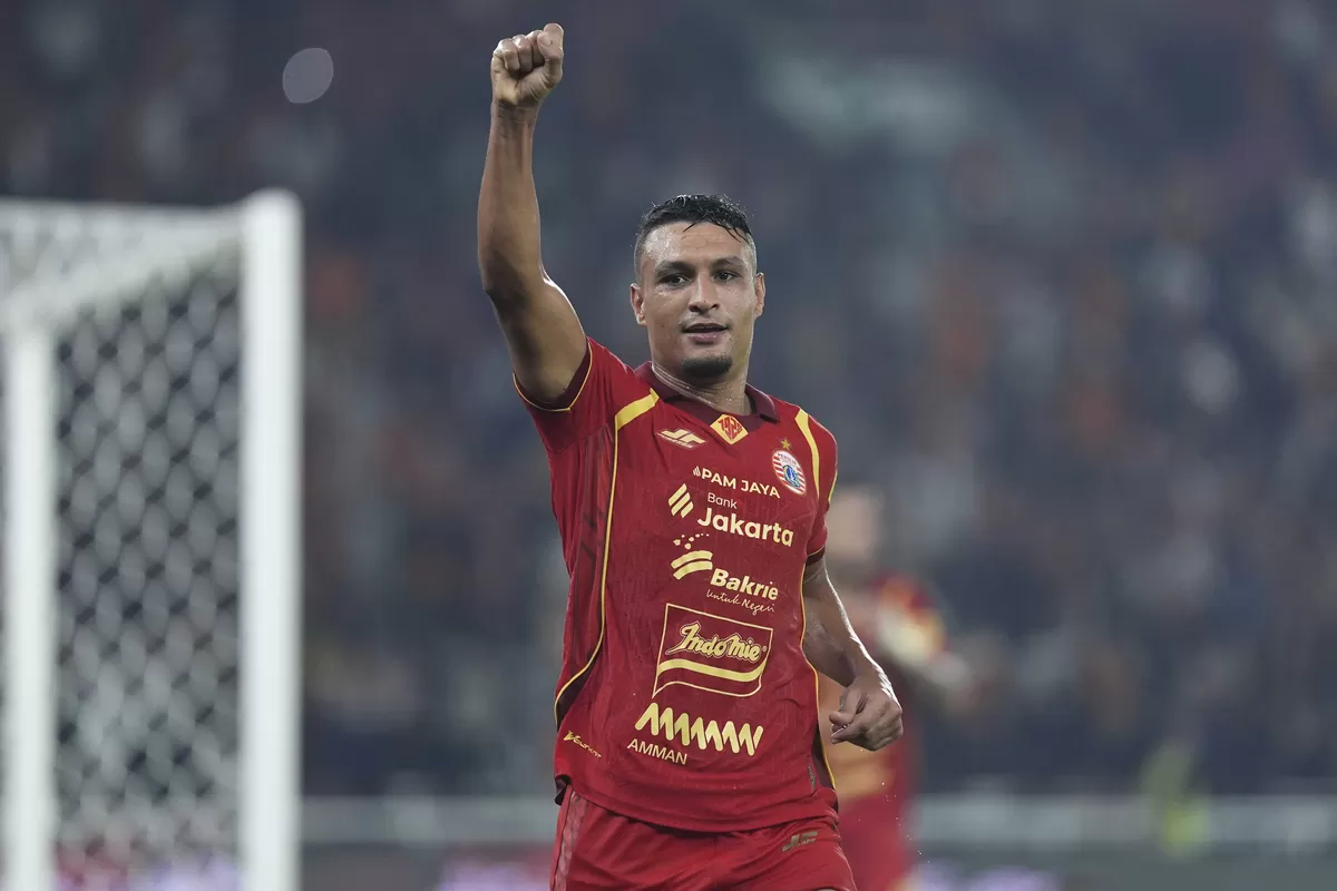 Penyerang asing Persija, Alaeddine Ajaraie. (Persija)