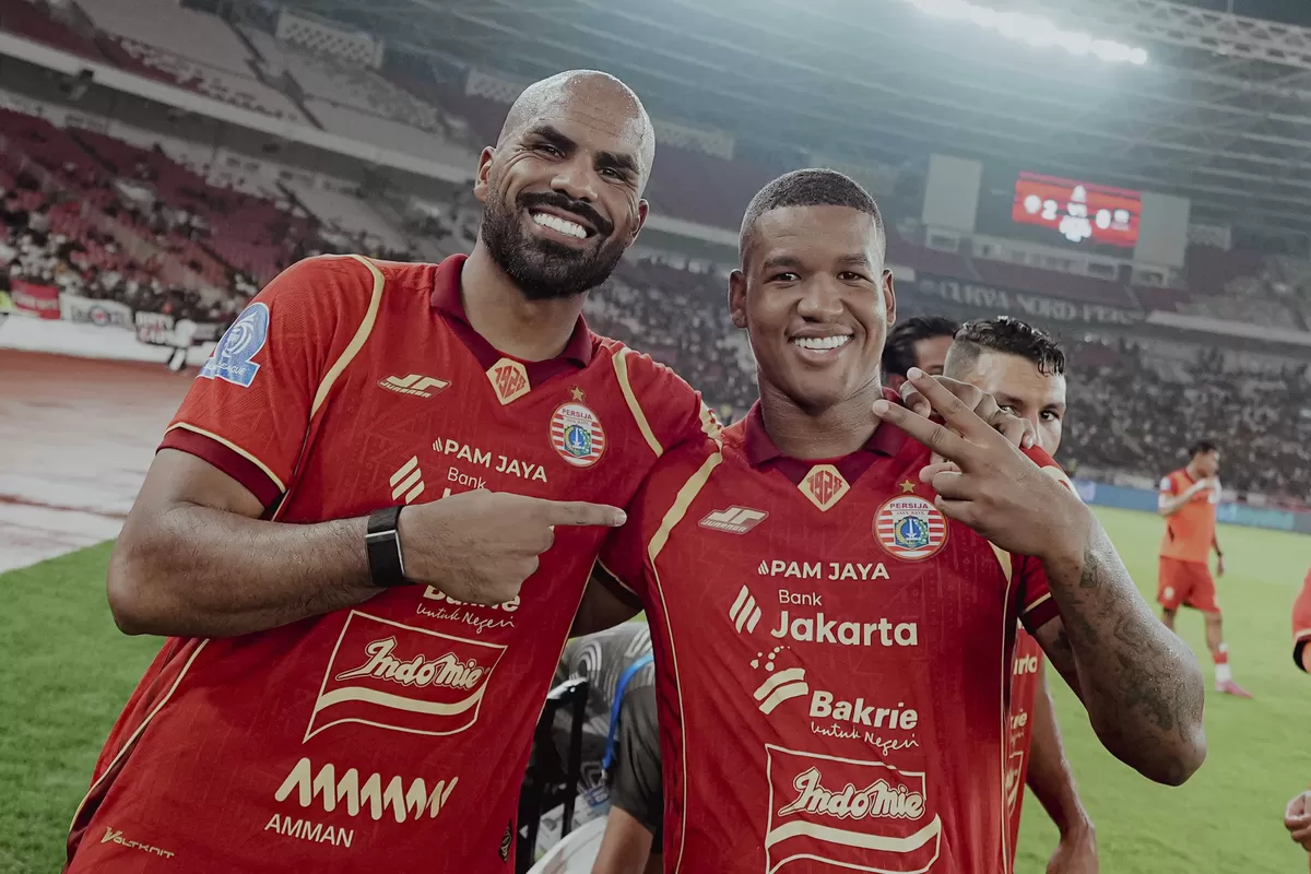 Alan Cardoso (kanan) dilepas Persija pada putaran kedua Super League 2025/26. (Persija)