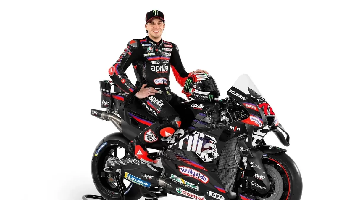 Marco Bezzecchi siap turun dalam Tes Resmi MotoGP di Sepang, Malaysia (Aprilia Racing)