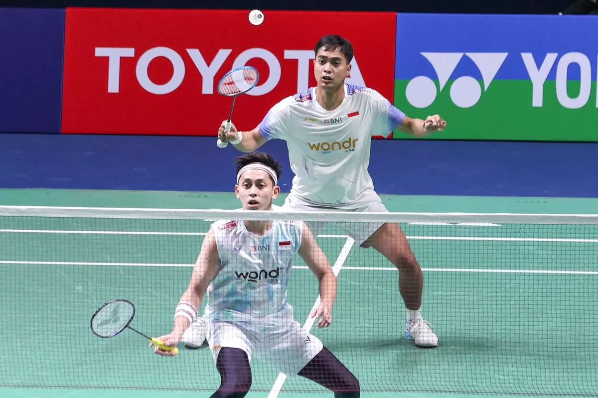 Muhammad Rian Ardianto/Rahmat Hidayat awal Thailand Masters 2026 dengan hasil positif.  (PBSI)