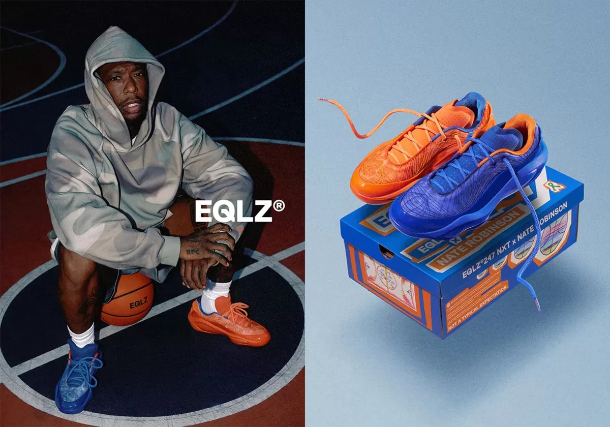 Nate Robinson resmi meluncurkan Nate Robinson x EQLZ 247 NXT dengan warna khas bertema "Knicks". (sportsillustrated)