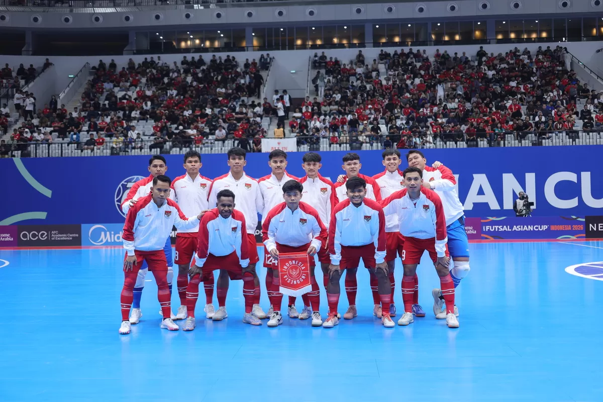 Skuad Timnas Futsal Indonesia di Piala Asia 2026. (FFI)