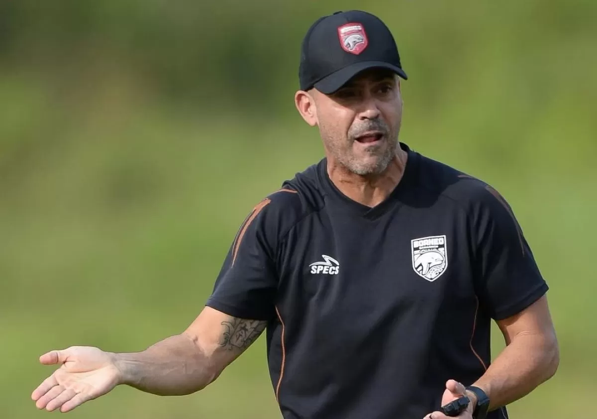 Fabio Lefundes pelatih Borneo FC Samarinda (@borneofc.id)