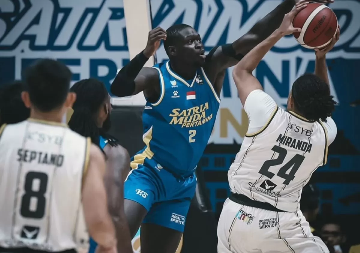Satria Muda menang 106-96 atas Pacific Caesar Surabaya di Bandung Arena (@satriamuda.id)