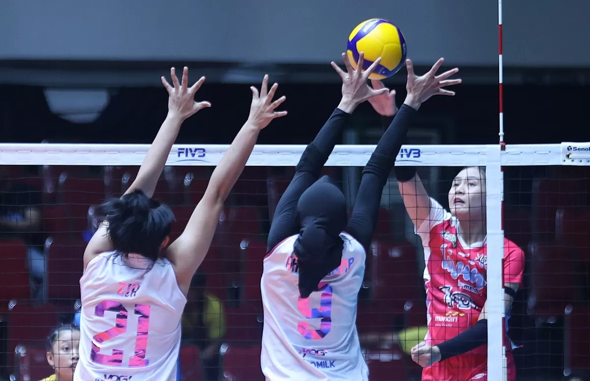 Peluang Jakarta Popsivo Polwan untuk melaju ke final four Proliga 2026 semakin terbuka setelah mereka meraih kemenangan penting atas Jakarta Livin' Mandiri di seri pembuka putaran dua Proliga 2026. (PBVSI)