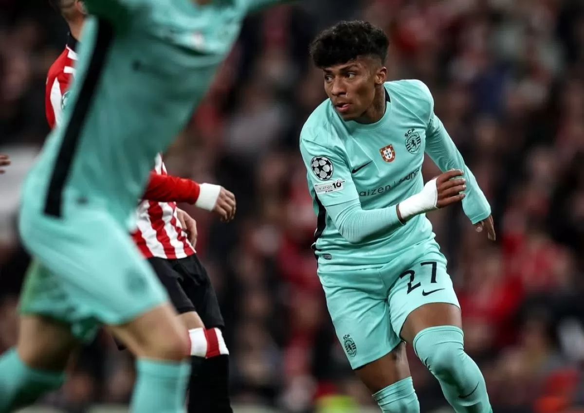 Pemain Sporting CP Allison Santos dibidik Napoli (@sportingcp)