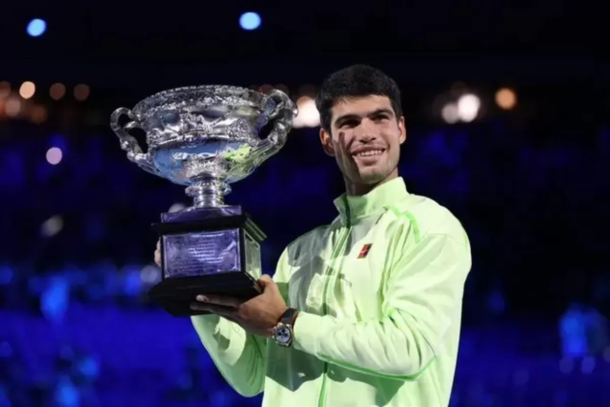 Carlos Alcaraz juara Australian Open 2026. (Australian Open)