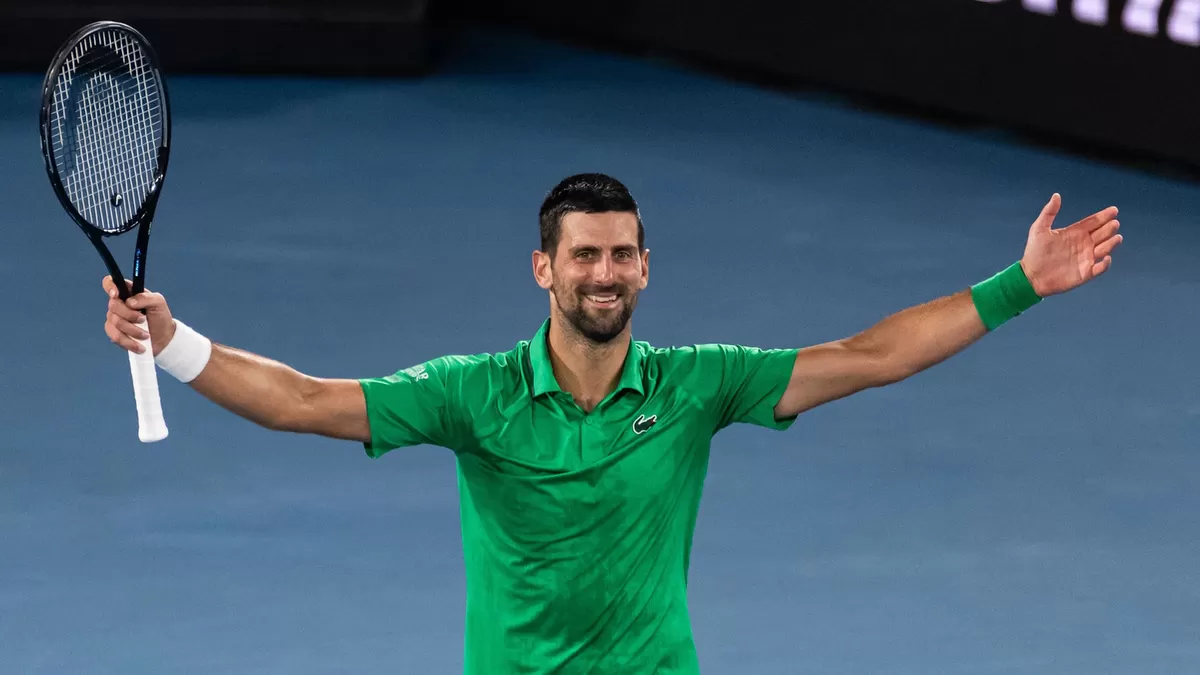 Novak Djokovic diambang sejarah di final Australia Open 2026, Minggu malam, 1 Februari 2026 waktu setempat.  (sportsillustrated)