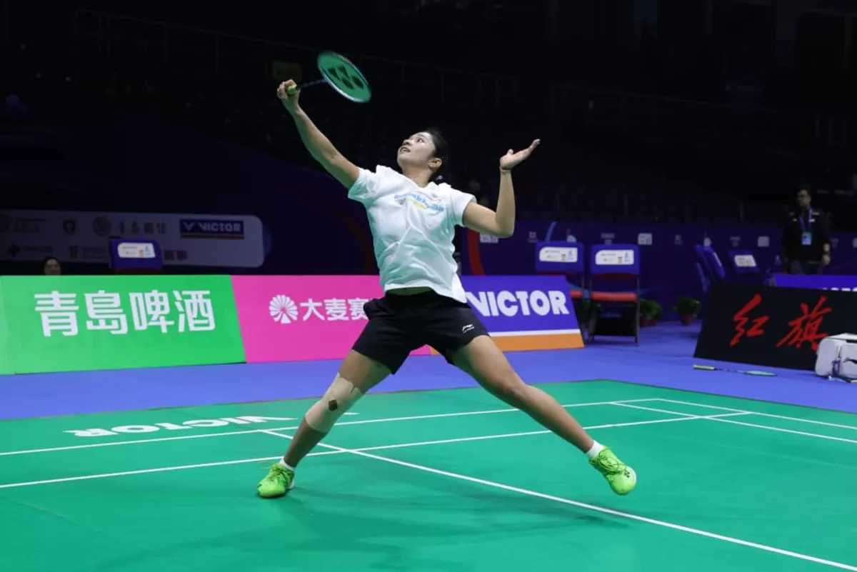 Tunggal putri Indonesia, Ester Nurumi Tri Wardoyo comeback ke lapangan di Kejuaraan Asia Beregu 2026, usai menepi lama karena cedera.  (PBSI)