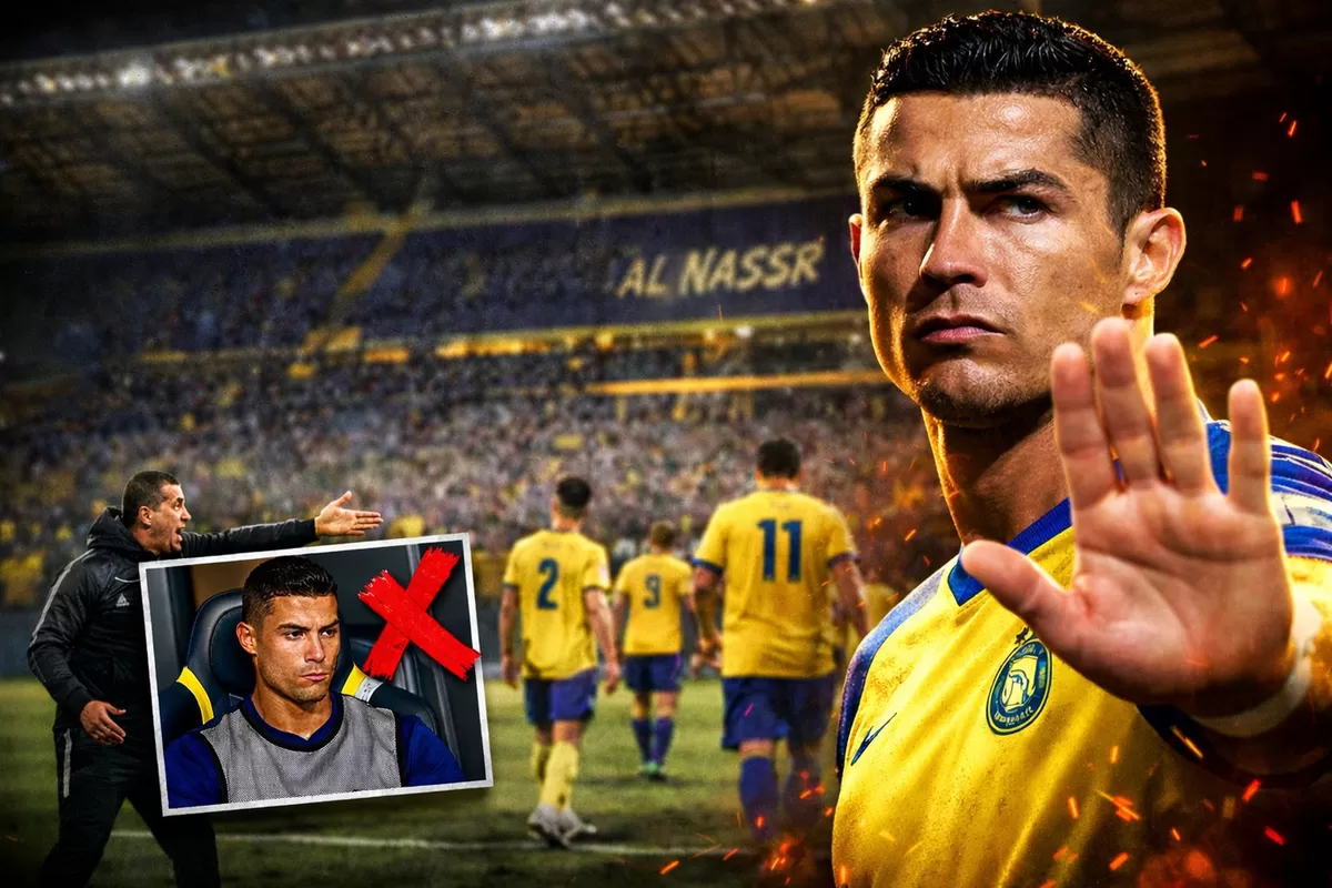 Cristiano Ronaldo menolak bermain untuk Al Nassr dalam pertandingan melawan Al Riyadh.