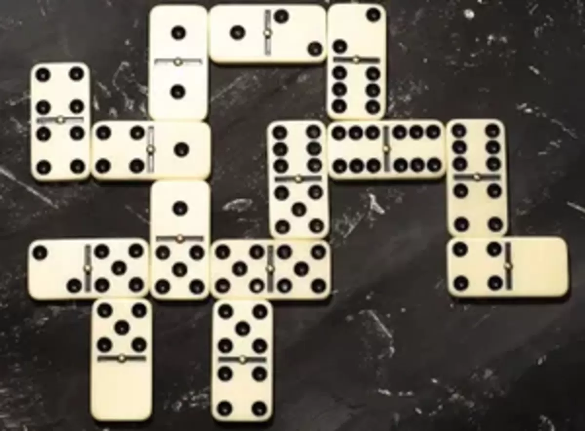 Ilustrasi Domino (Britannica)