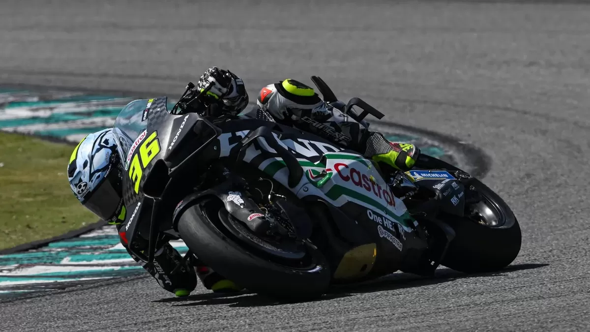 Pembalap Joan Mir (Honda HRC Castrol) catat waktu terbaik di hari kedua Tes Sepang (MotoGP)