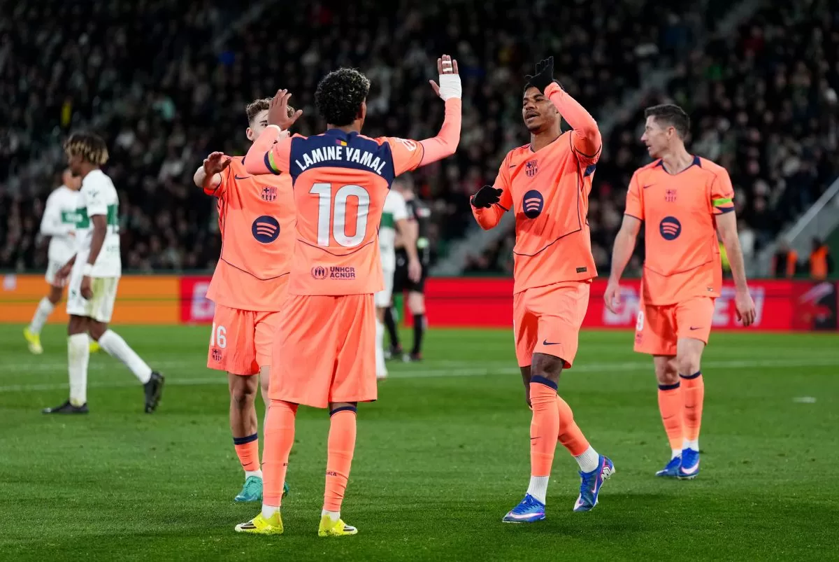 Lamine Yamal kembali menunjukkan performa terbaik.