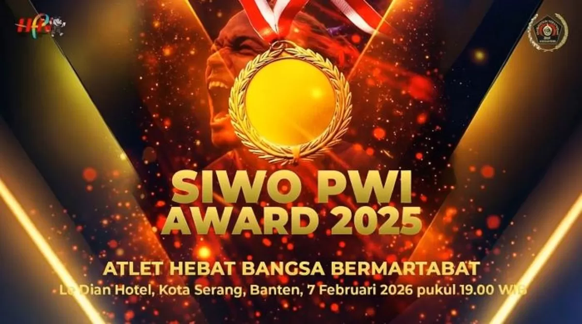 SIWO PWI Award 2025 apresiasi tertinggi untuk insan olahraga.
